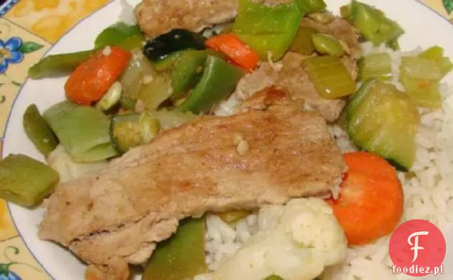 Pikantna Wieprzowina Stir-Fry