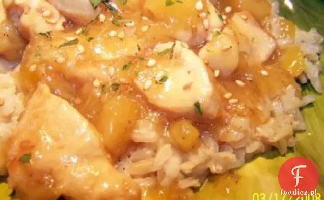 Kurczak Ananasowo-Sezamowy