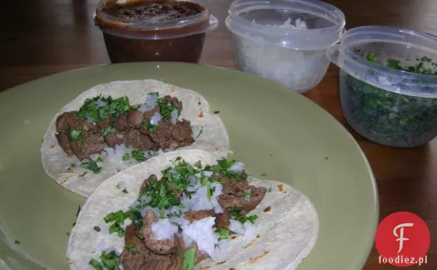 Tacos W Stylu Taqueria-Carne Asada