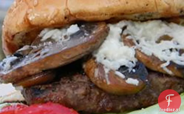 Grillowane Pieczarki Szwajcarskie Burgery