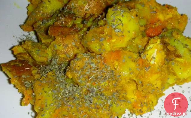 Chicken Tabaka (gruziński kurczak pod cegłą)