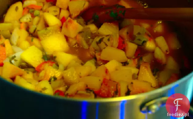 Sweet & Hot Salsa Brzoskwiniowa
