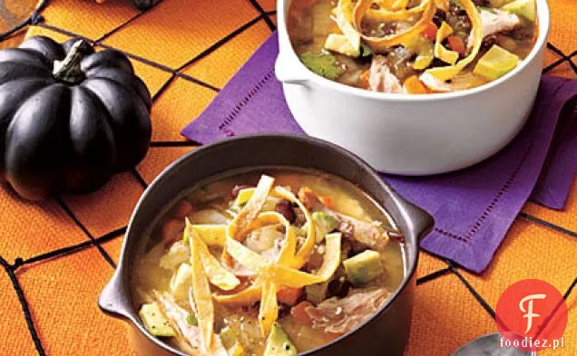 Zupa Z Kurczaka-Tortilla
