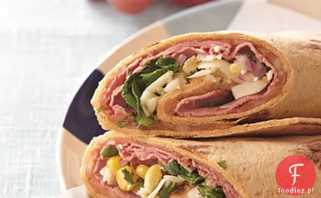 Southwestern Roast Beef Wraps