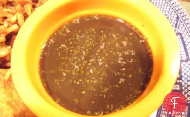 Imli Aur Dhaniye Ki Hari Chutney (Tamarynd & Cilantro Dip )