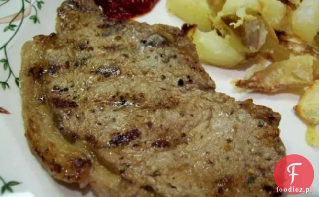 Stek Z Grilla Z Limonką I Kolendrą