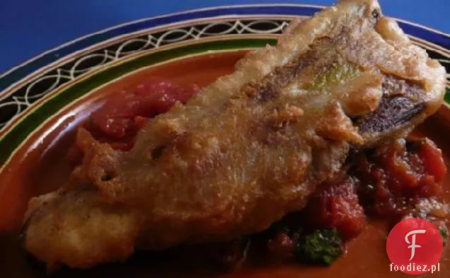Piwo Chiles Rellenos Z Ciepłą Salsą Chipotle