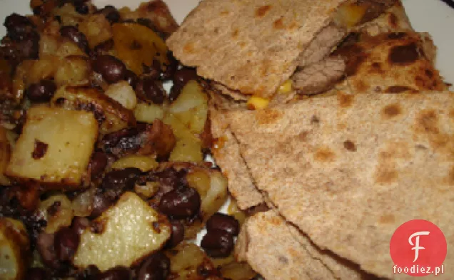 Pikantny Stek Quesadilla