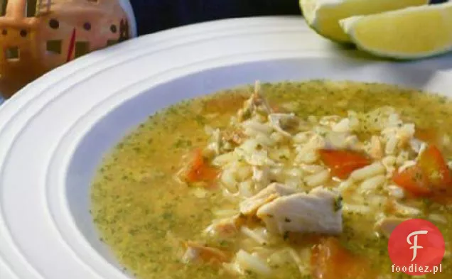 Meksykańska Zupa Ryżowa Z Kurczaka (Caldo Cantina)