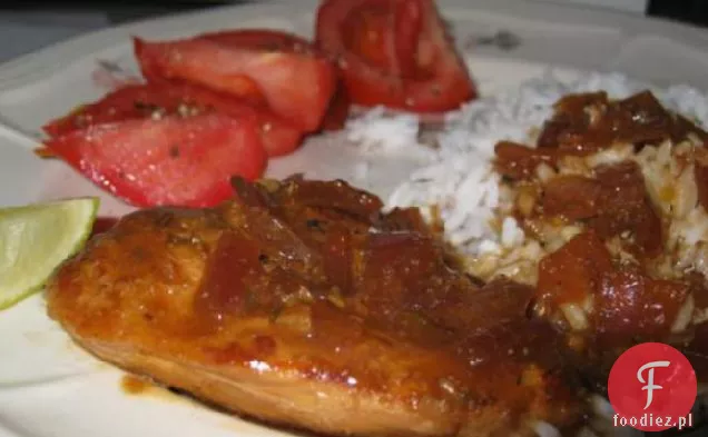 Udka z kurczaka z czosnkiem i limonką