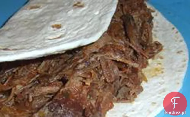 Rozdrobniona końcówka Tri-Tip do Tacos w powolnej kuchence