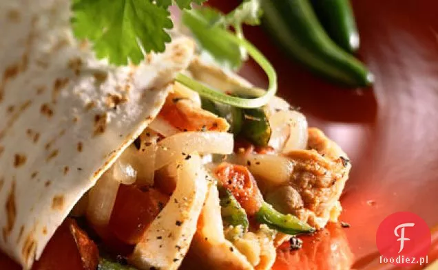 Chicken-and-Rajas Enchiladas