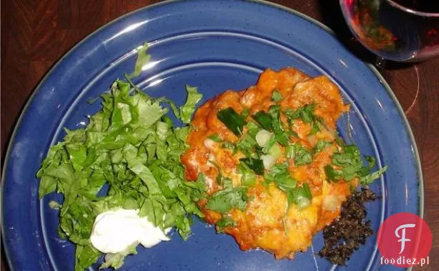 Stek Quesadillas Z Gorącą Salsą Brzoskwiniową