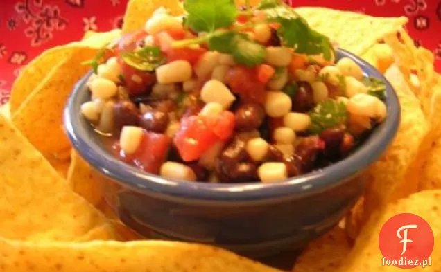 Pikantna Salsa Z Czarnej Fasoli