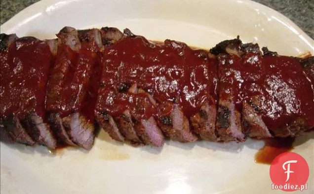 Włoskie kotlety wołowe z sosem balsamicznym