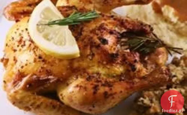 Kury po korniszońsku z czosnkiem i rozmarynem