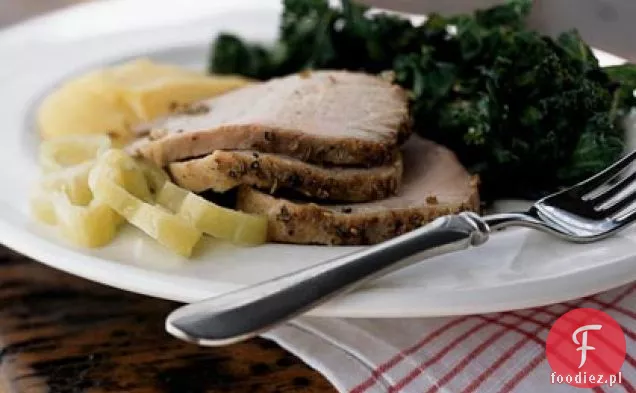 Pieczona Porchetta Wieprzowa W Stylu