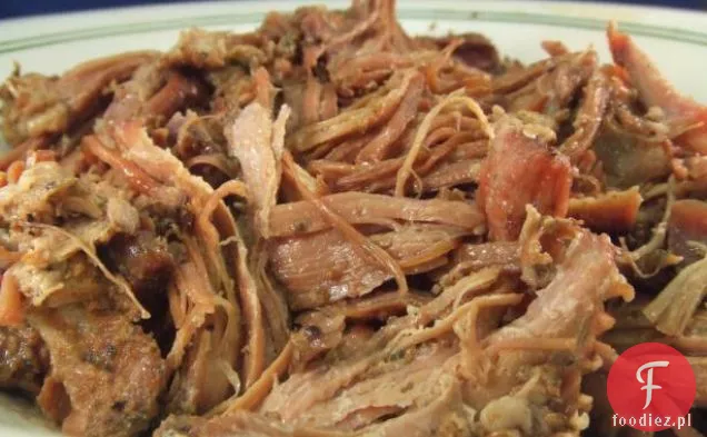 Rozjaśniona wieprzowina ciągnięta