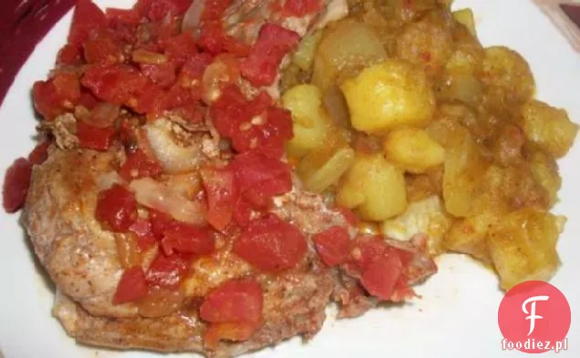 Kotlety Wieprzowe Duszone Cajun