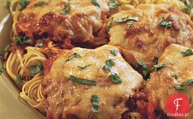Parmezan Wieprzowy Z Linguine