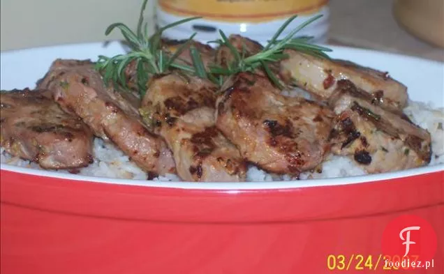 Pomarańcza Rozmaryn Grillowana Polędwiczka Wieprzowa