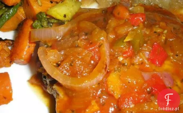 Sosy Salsa pieczone kotlety wieprzowe-z akcentem !