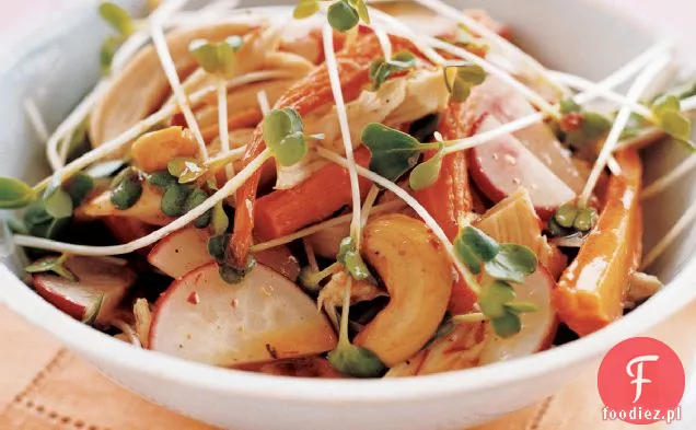 Cornish Hen Salad with Scotch Bonnet Vinaigrette