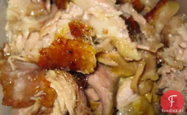 Pieczona Wieprzowina (Pernil) W Stylu Portorykańskim