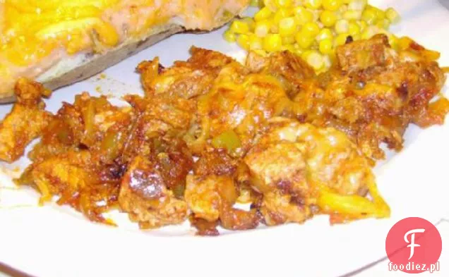 Meksykańskie Kostki Wieprzowe