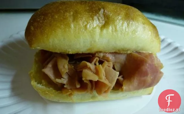 Kathy ' s BBQ ham Sandwich
