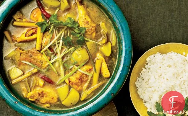 Gulasz kurkowy z trawą cytrynową i Chilli