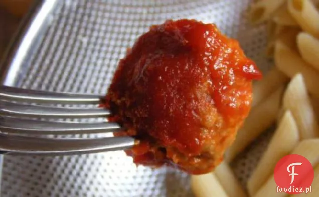 Pieczone Grillowane Glazurowane Klopsiki