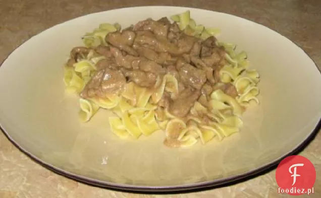 Beef Stroganoff