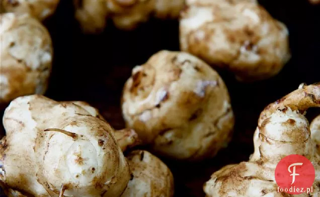 Siano Pieczona Sałatka Z Topinamburu I Wędzonej Śmietany