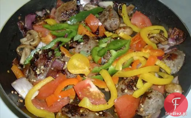 Best Ever Spódnica stek i boczek zawinięte Kabobs kurczaka