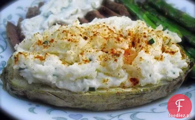 Kurczak i pierogi z boczkiem