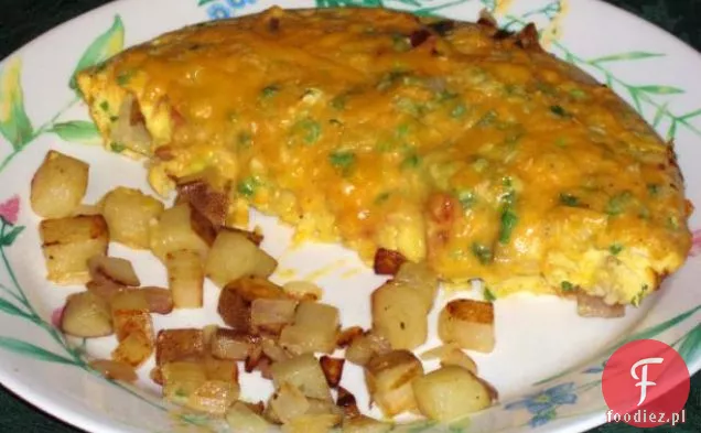 Spaghetti z chrupiącym boczkiem i bułką tartą