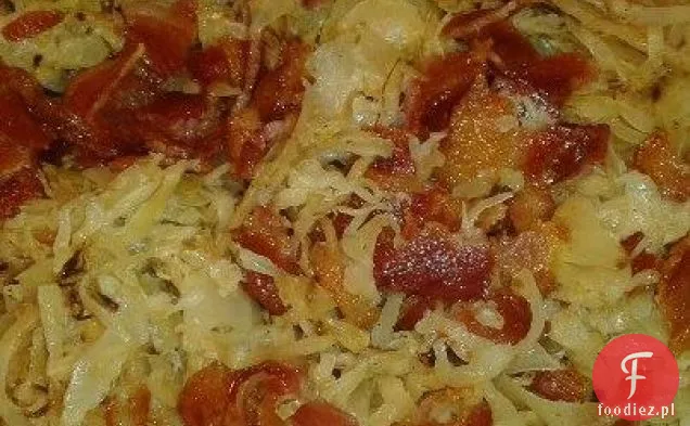 Kremowy makaron i ser W / Bleu ser, boczek i Jalapenos