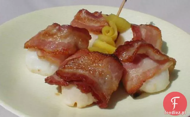 Przegrzebki z cytryny, masła i boczku