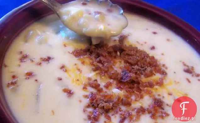 Ziemniaki kukurydziane i ser cheddar Chowder