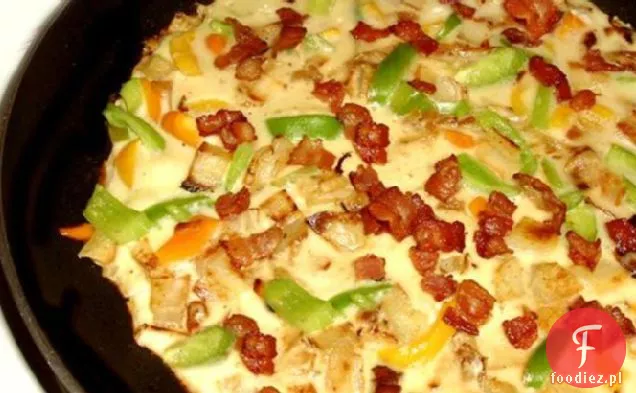 Homemade Hash Browns Omlet