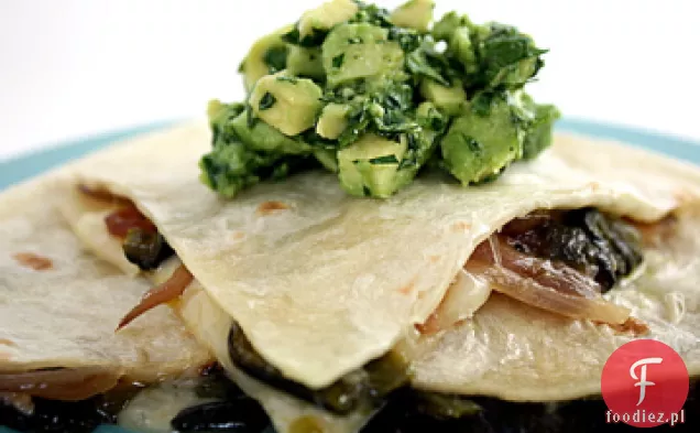 Quesadillas Z Kremem Poblano