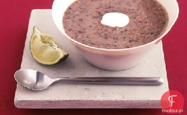 Zupa Z Czarnej Fasoli