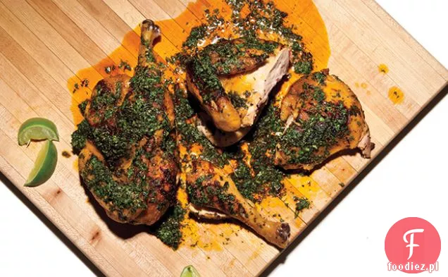 Grillowany kurczak z dressingiem