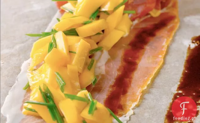 Prosciutto Z Brzoskwiniami I Octem Balsamicznym