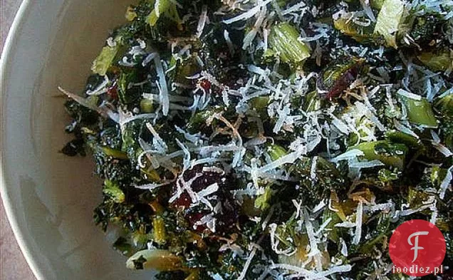 Jarmuż Z Czosnkiem I Żurawiną