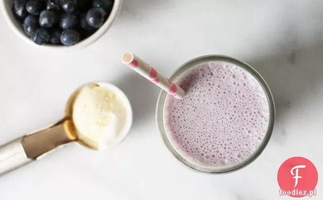 Boozy Blueberry-Maple Shake