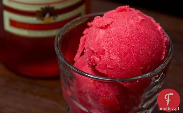 Malina-Campari Sorbet