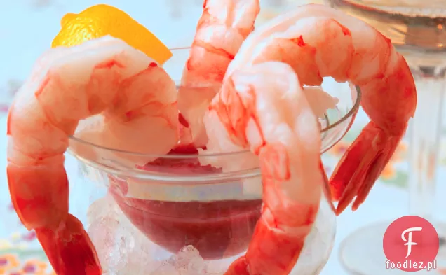 Klasyczny Koktajl Krewetkowy Z Sosem Tequila-Limonka