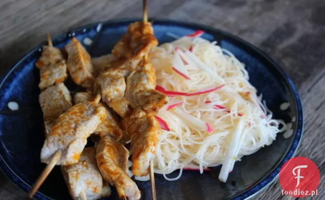 Makeup Curry szaszłyki wieprzowe z wermiszelem